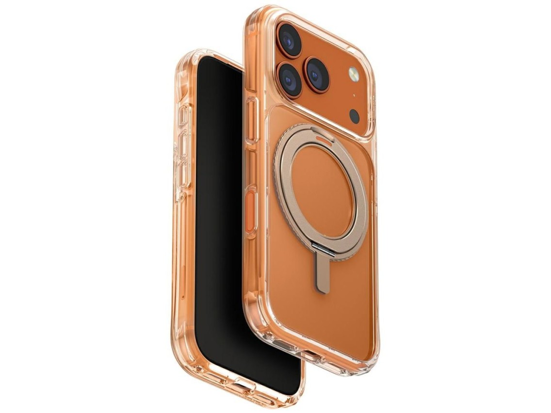 Uniq Swivix Rotating Kickstand 360 Case for iPhone 17 Pro - Gold