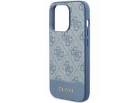 Guess 4G Stripe Collection case for iPhone 15 Pro - blue