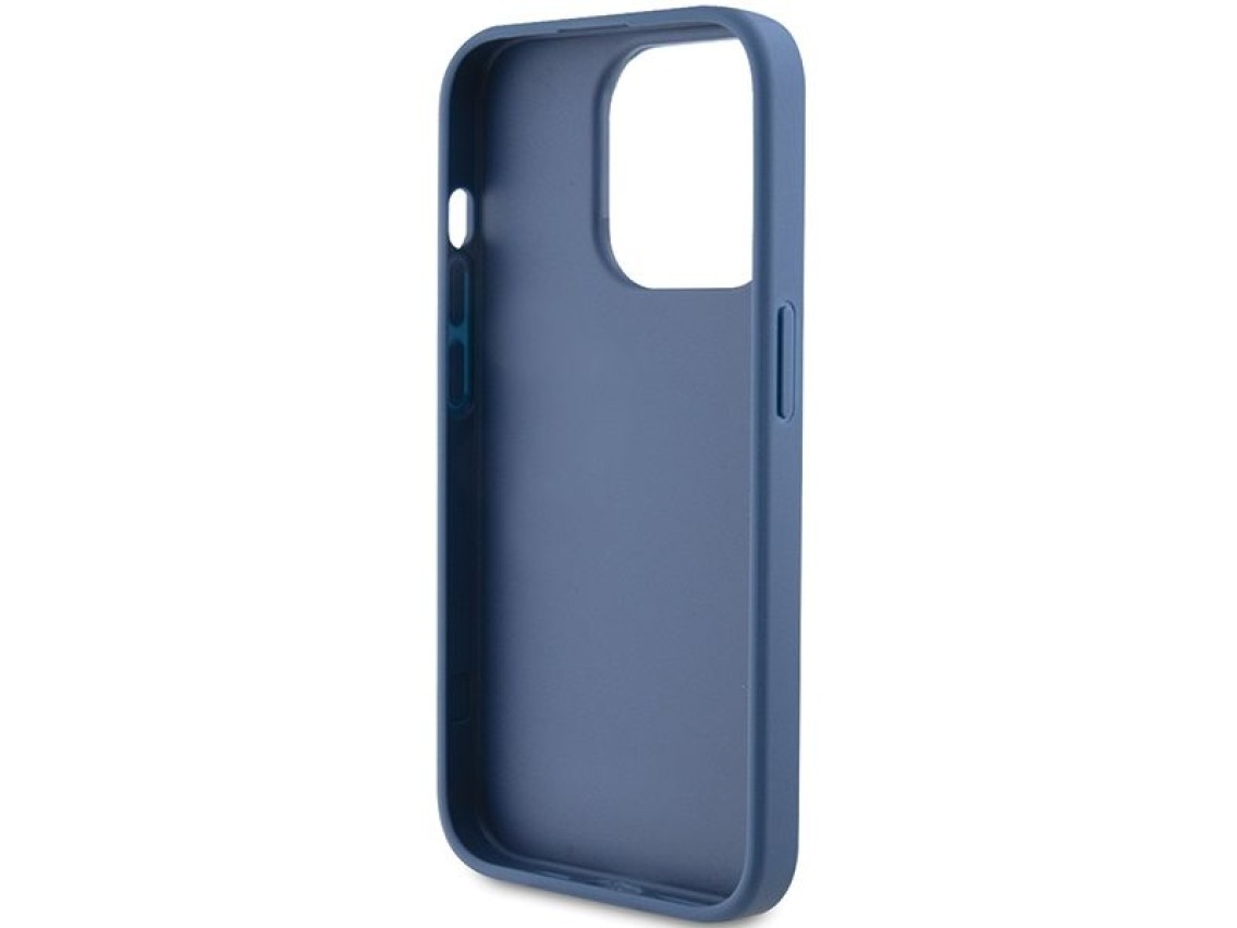Guess 4G Stripe Collection case for iPhone 15 Pro - blue