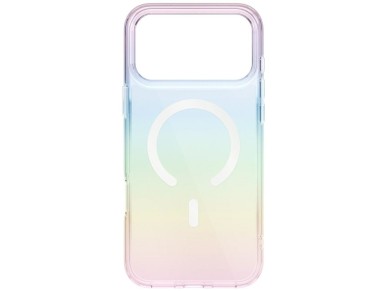 Funda Uniq Iridescia para iPhone 17 Pro Max con carga Magclick - Multicolor
