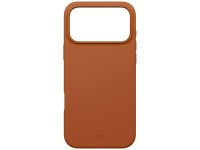 Capa Uniq Lino para iPhone 17 Pro Max com carregamento Magclick - Laranja Capa Uniq Lino para iPhone 17 Pro Max com carregamento Magclick - Laranja