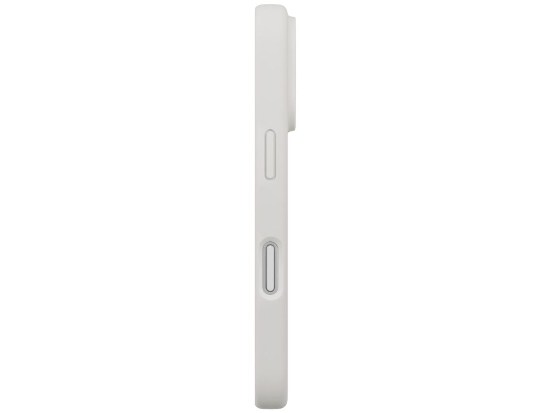 Funda con carga Magclick de Uniq Lino para iPhone 17 Pro - Gris