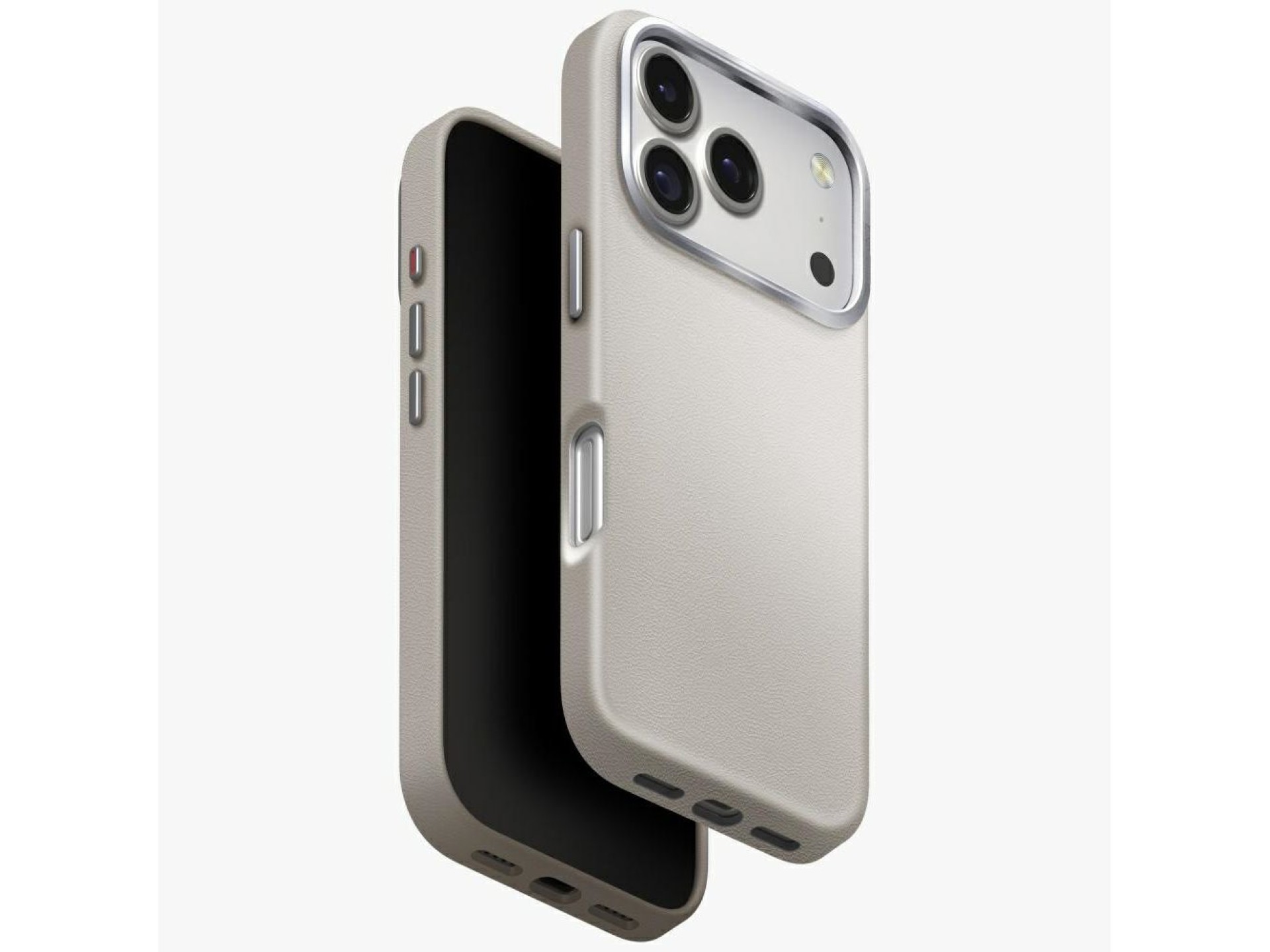 Funda con sistema de carga Magclick para iPhone 17 Pro de Uniq Lyden - Gris