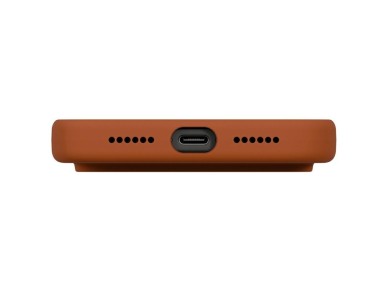 Uniq Lino Case for iPhone 17 Pro Max Magclick Charging - Orange Uniq Lino Case for iPhone 17 Pro Max Magclick Charging - Orange