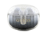 Guess Glitter Gradient TWS Bluetooth headphones with docking station - black