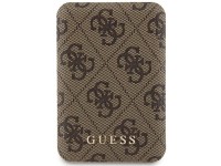 Bater�a externa Guess Powerbank inductiva de 15 W GUPB5FP4EMGW de 5000 mAh, color marr�n/marr�n, 4G,