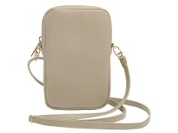 Bolsa para celular Guess Zip Triangle 4G - dourada Bolsa para celular Guess Zip Triangle 4G - dourada