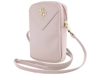 Bolsa Guess Zip Triangle 4G - rosa Bolsa Guess Zip Triangle 4G - rosa