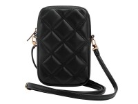 Guess Zip Quilted 4G bag - black