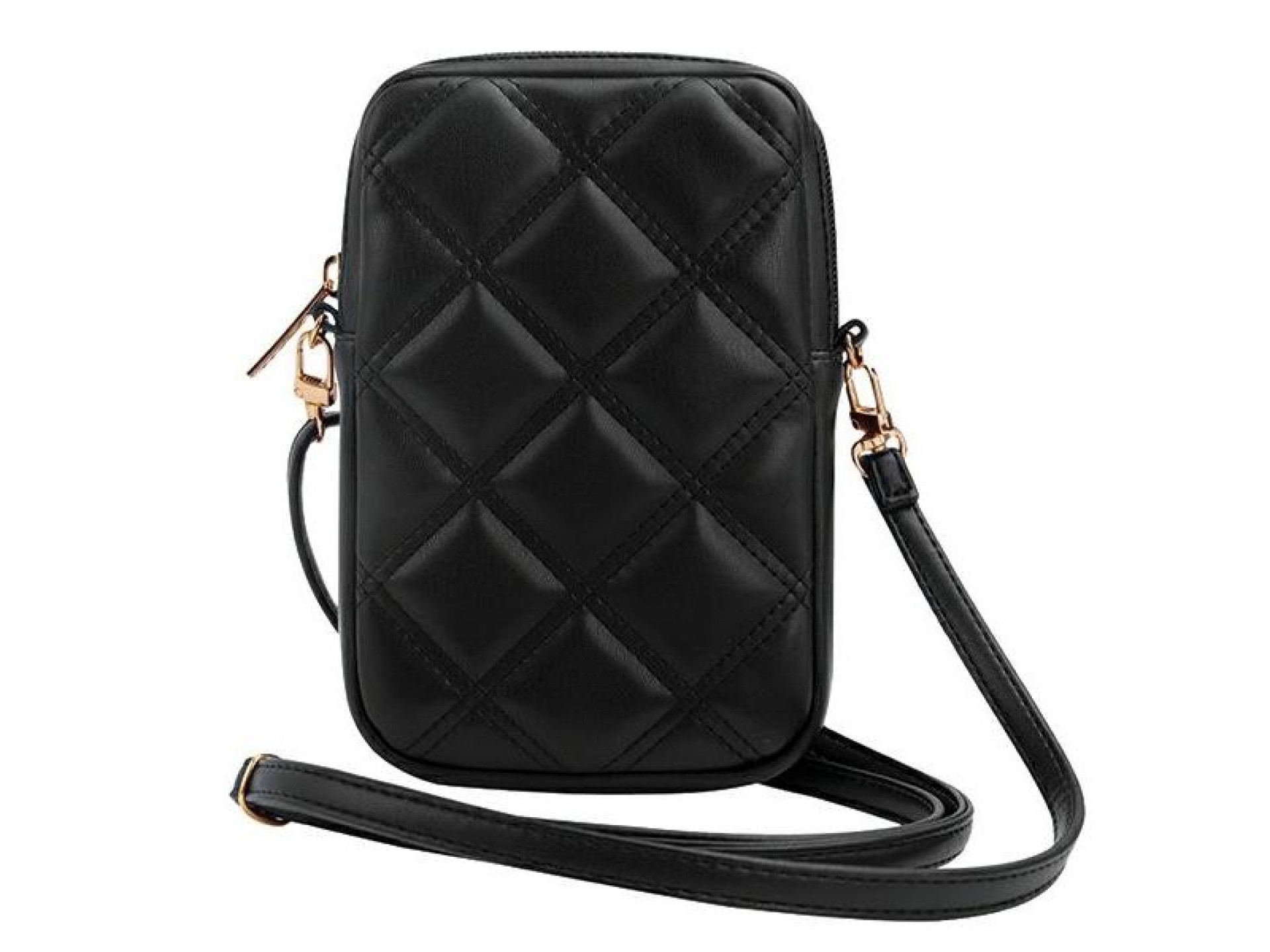 Guess Zip Quilted 4G bag - black