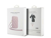 Bolsa Guess Zip Quilted 4G - rosa Bolsa Guess Zip Quilted 4G - rosa