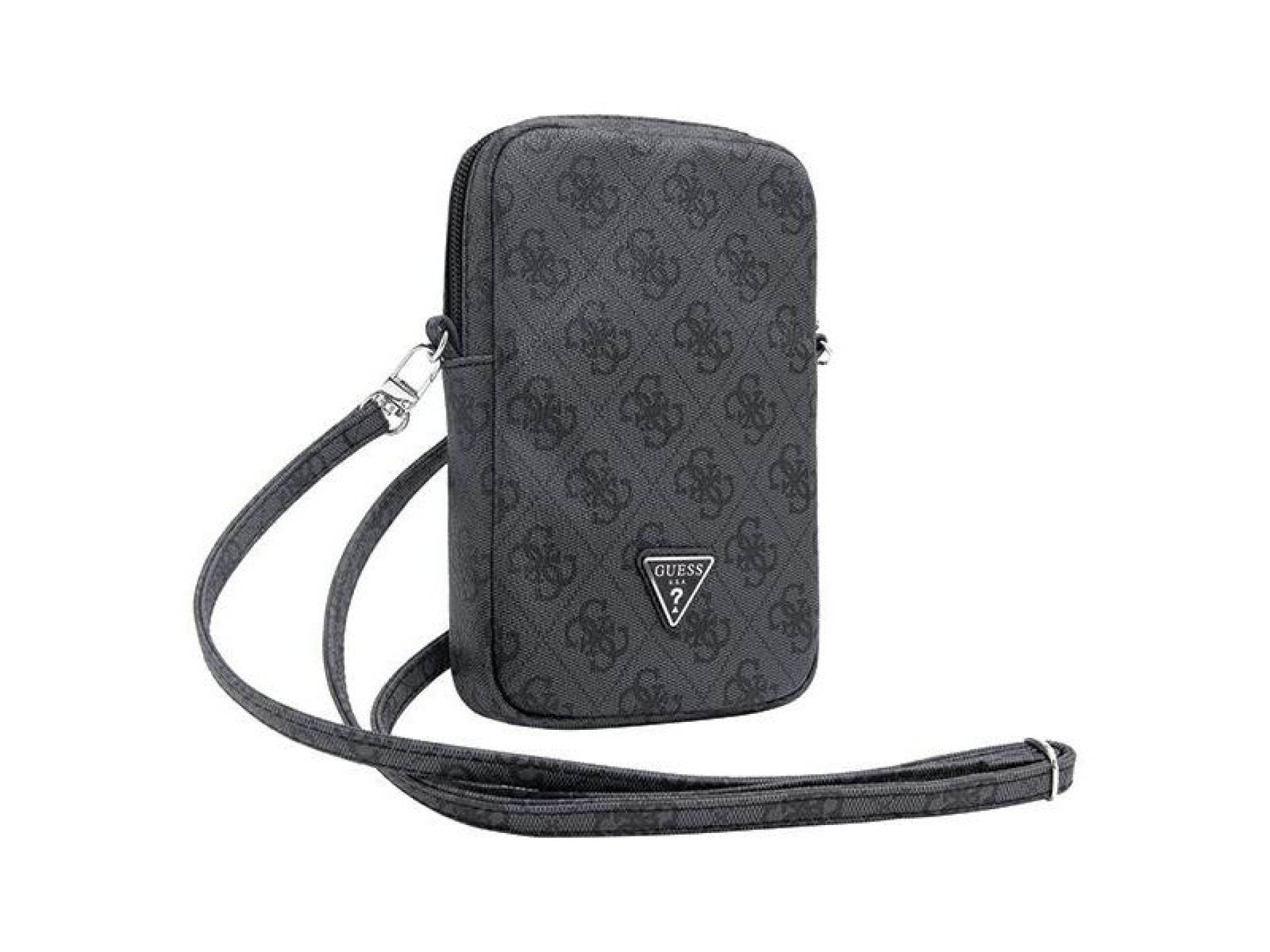 Guess Zip 4G Triangle bag - black