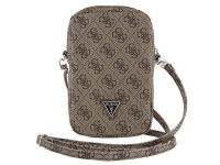 Bolsa triangular Guess Zip 4G - marrom Bolsa triangular Guess Zip 4G - marrom