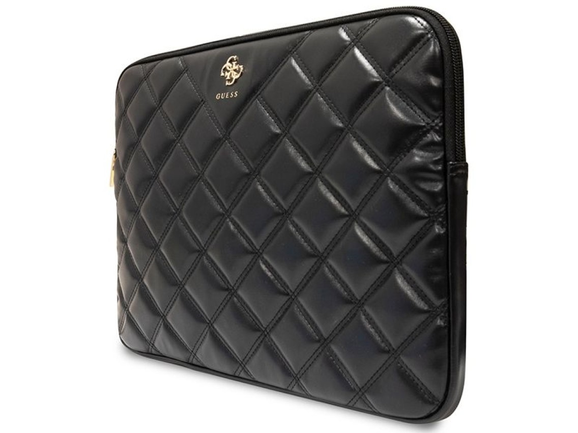 Guess Quilted 4G cover for a 14" laptop - black