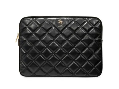 Guess Quilted 4G cover for a 16" laptop - black Guess Quilted 4G cover for a 16" laptop - black