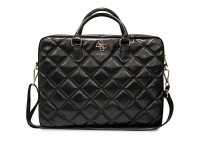 Guess 4G Quilted bag for a 16" laptop - black