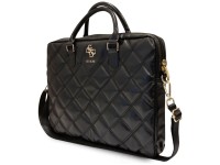 Guess 4G Quilted bag for a 16" laptop - black Guess 4G Quilted bag for a 16" laptop - black