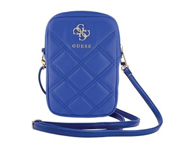 Guess Zip Quilted 4G bag - blue
