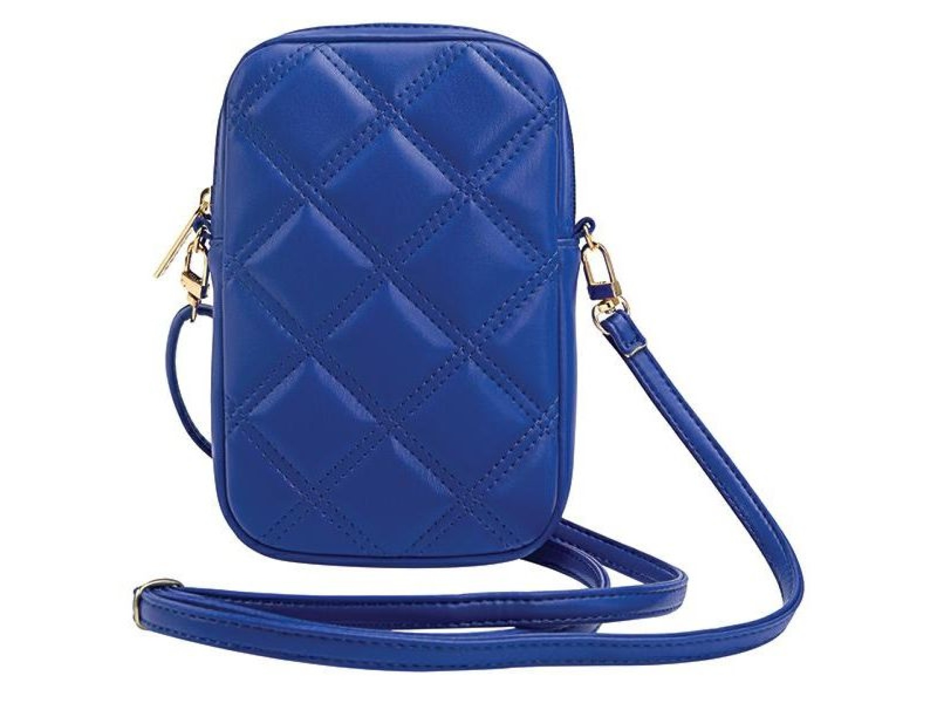Guess Zip Quilted 4G bag - blue