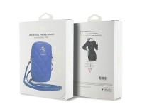 Guess Zip Quilted 4G bag - blue Guess Zip Quilted 4G bag - blue