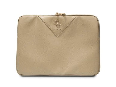 Guess Triangle 4G cover for a 14" laptop - gold Guess Triangle 4G cover for a 14" laptop - gold