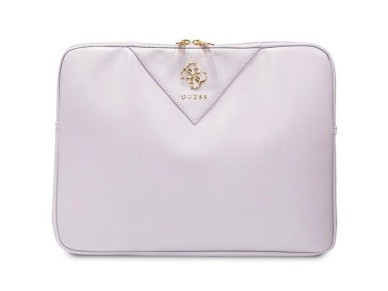 Guess Triangle 4G cover for a 14" laptop - purple Guess Triangle 4G cover for a 14" laptop - purple
