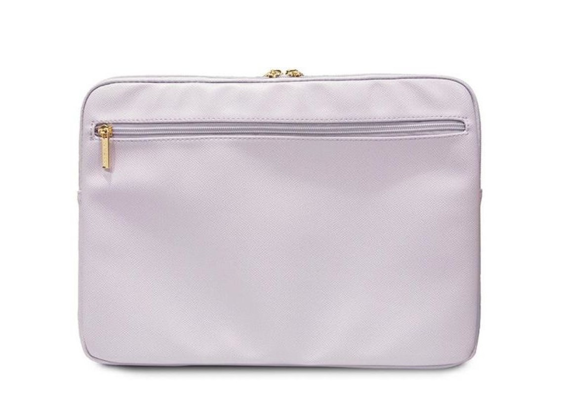 Capa Guess Triangle 4G para laptop de 14" - roxa