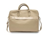 Guess Triangle 4G bag for a 16" laptop - gold Guess Triangle 4G bag for a 16" laptop - gold