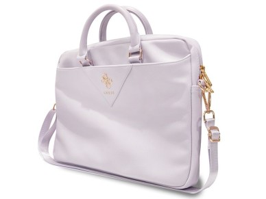 Bolso Guess Triangle 4G para portátil de 16" - morado Bolso Guess Triangle 4G para portátil de 16" - morado