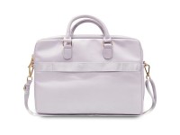 Guess Triangle 4G bag for a 16" laptop - purple Guess Triangle 4G bag for a 16" laptop - purple