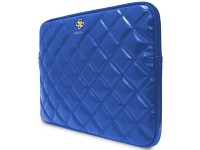 Capa acolchoada Guess 4G para laptop de 14" - azul Capa acolchoada Guess 4G para laptop de 14" - azul