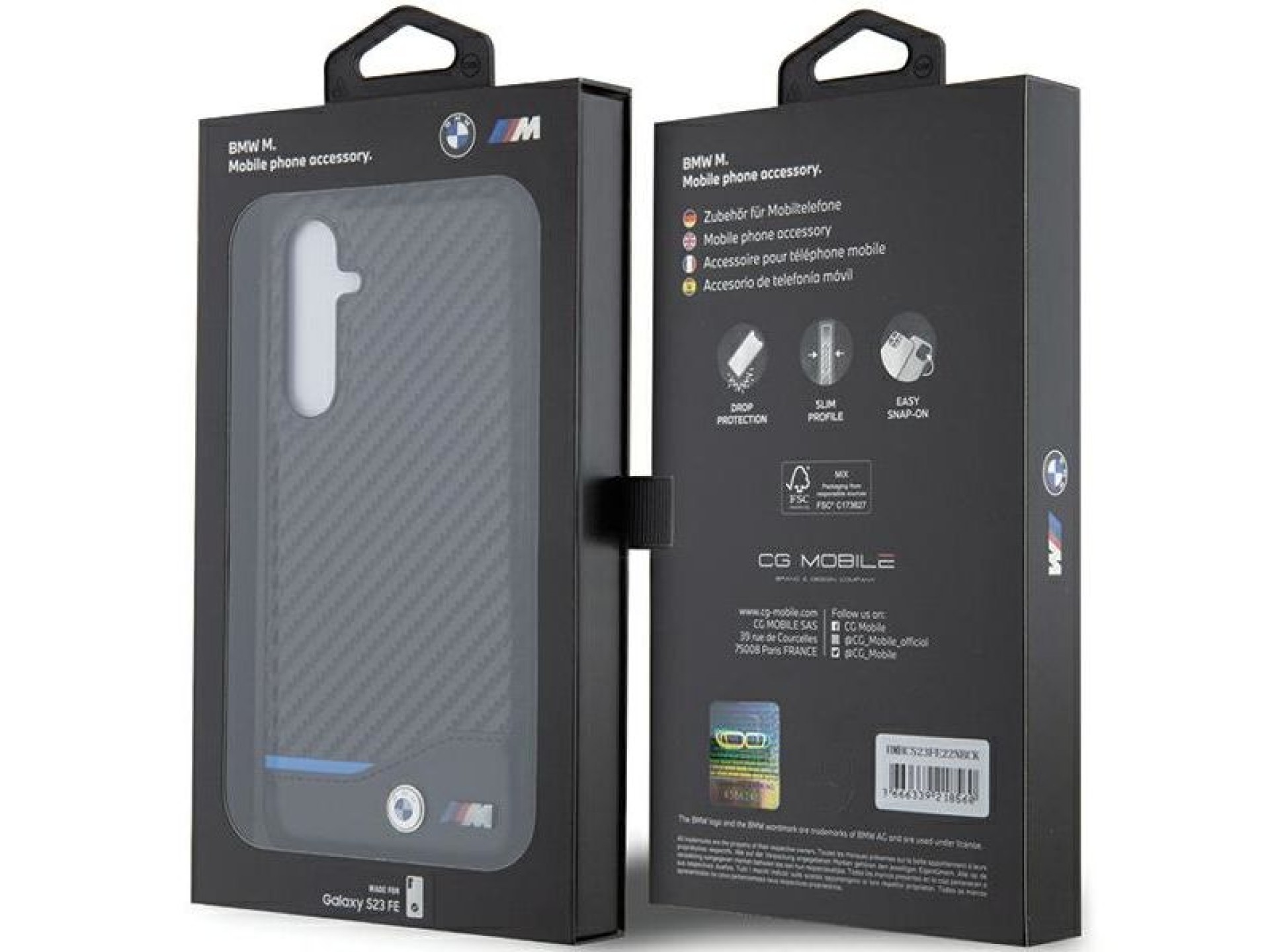 BMW BMHCS23FE22NBCK S23 FE S711 black/black Leather Carbon