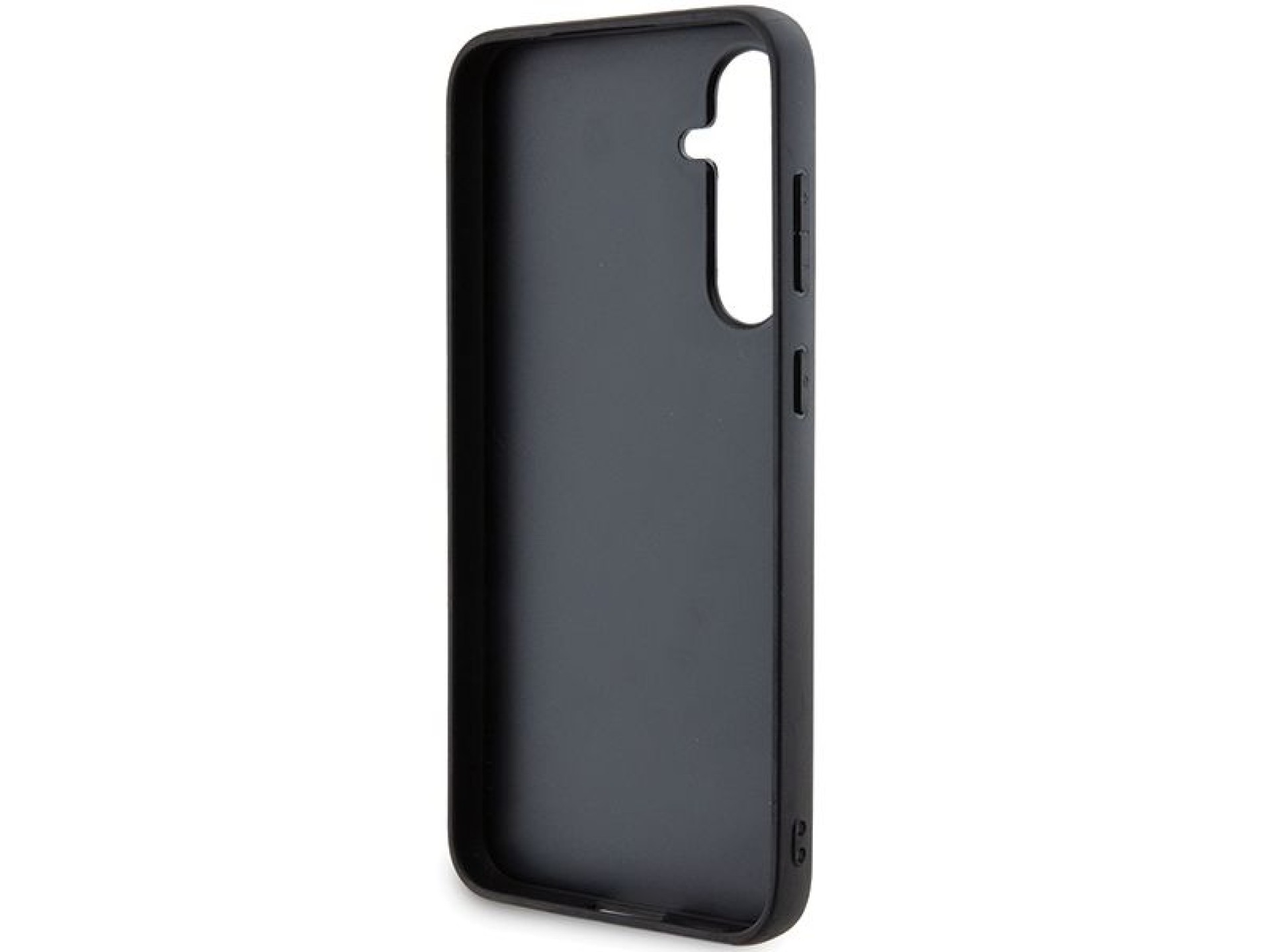 Funda Ferrari Twist Metal Logo para Samsung Galaxy S23 FE - negra