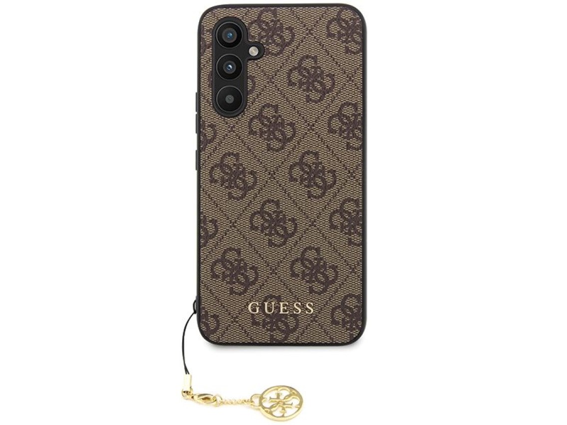 Guess GUHCS23FEGF4GBR S23 FE S711 brown/brown hardcase 4G Charms Collection
