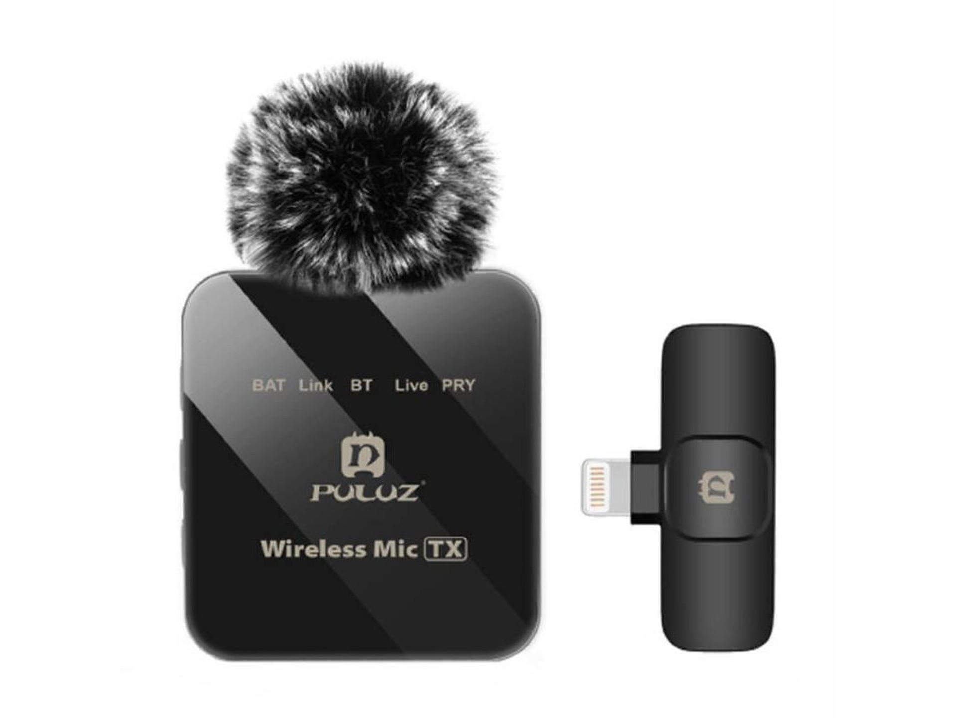 Microfone de lapela sem fio PULUZ PU647B (raio)