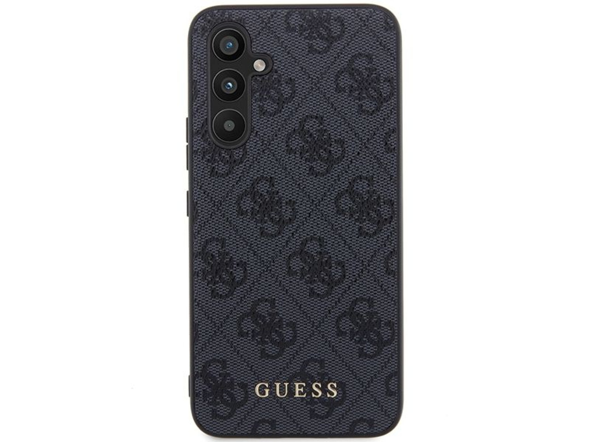 Guess GUHCS23FEG4GFGR S23 FE S711 gray/gray hardcase 4G Metal Gold Logo