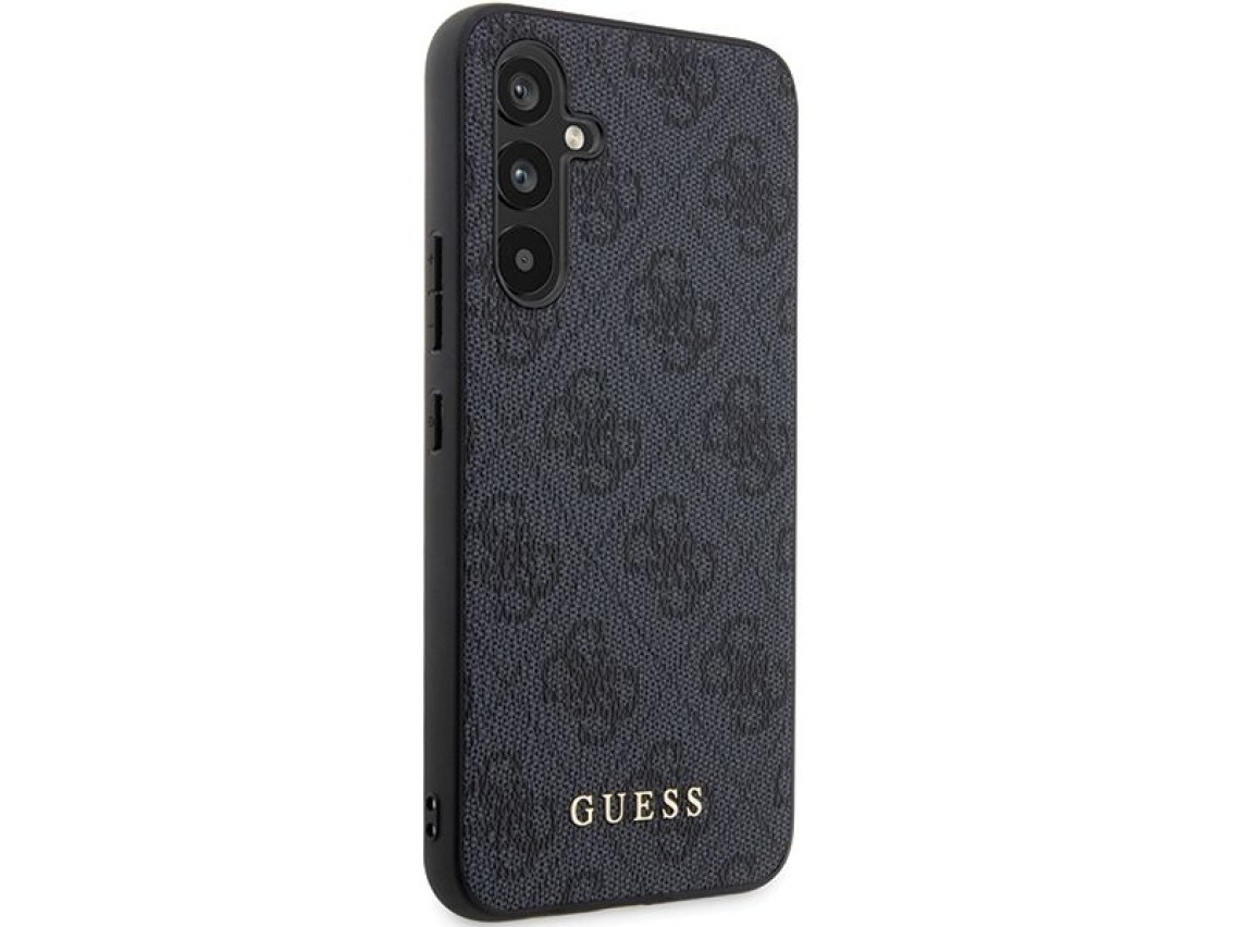 Guess GUHCS23FEG4GFGR S23 FE S711 gray/gray hardcase 4G Metal Gold Logo