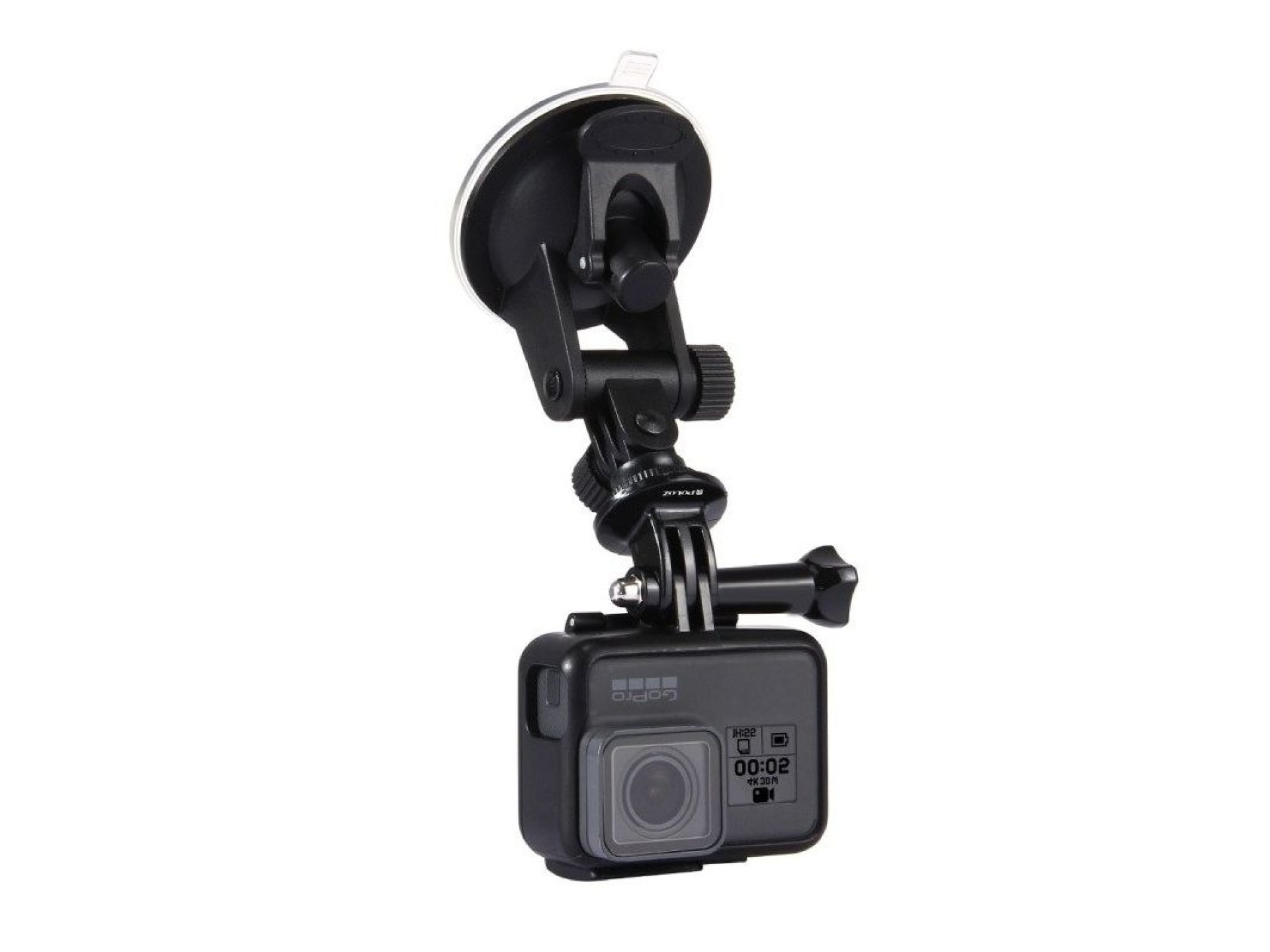 Puluz car windshield mount for sports cameras (including Osmo Action 5 Pro, Insta360 X5)