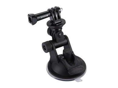 Puluz car windshield mount for sports cameras (including Osmo Action 5 Pro, Insta360 X5)
