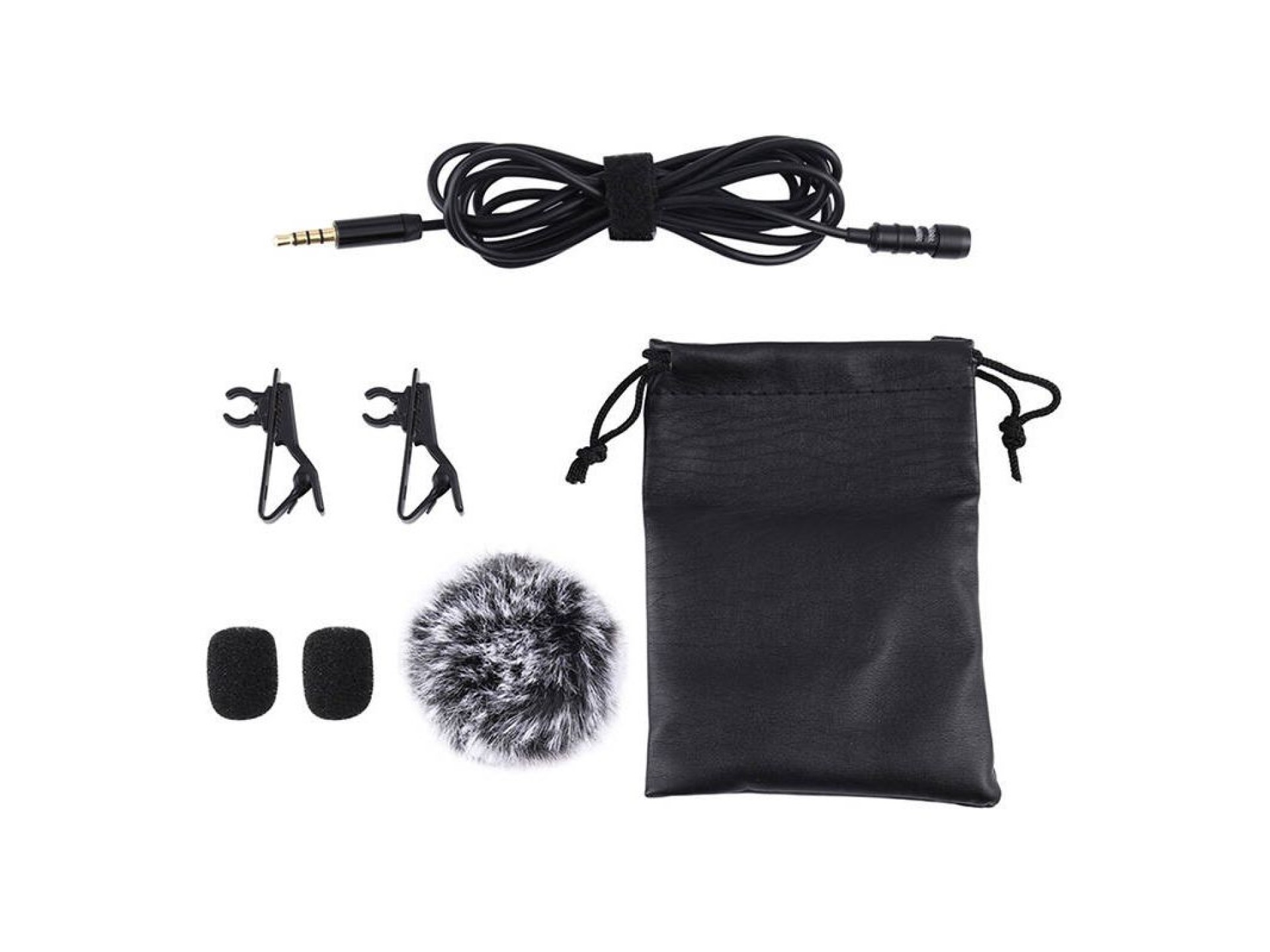 Microphone Jack Puluz 1.5m jack 3.5mm PU424