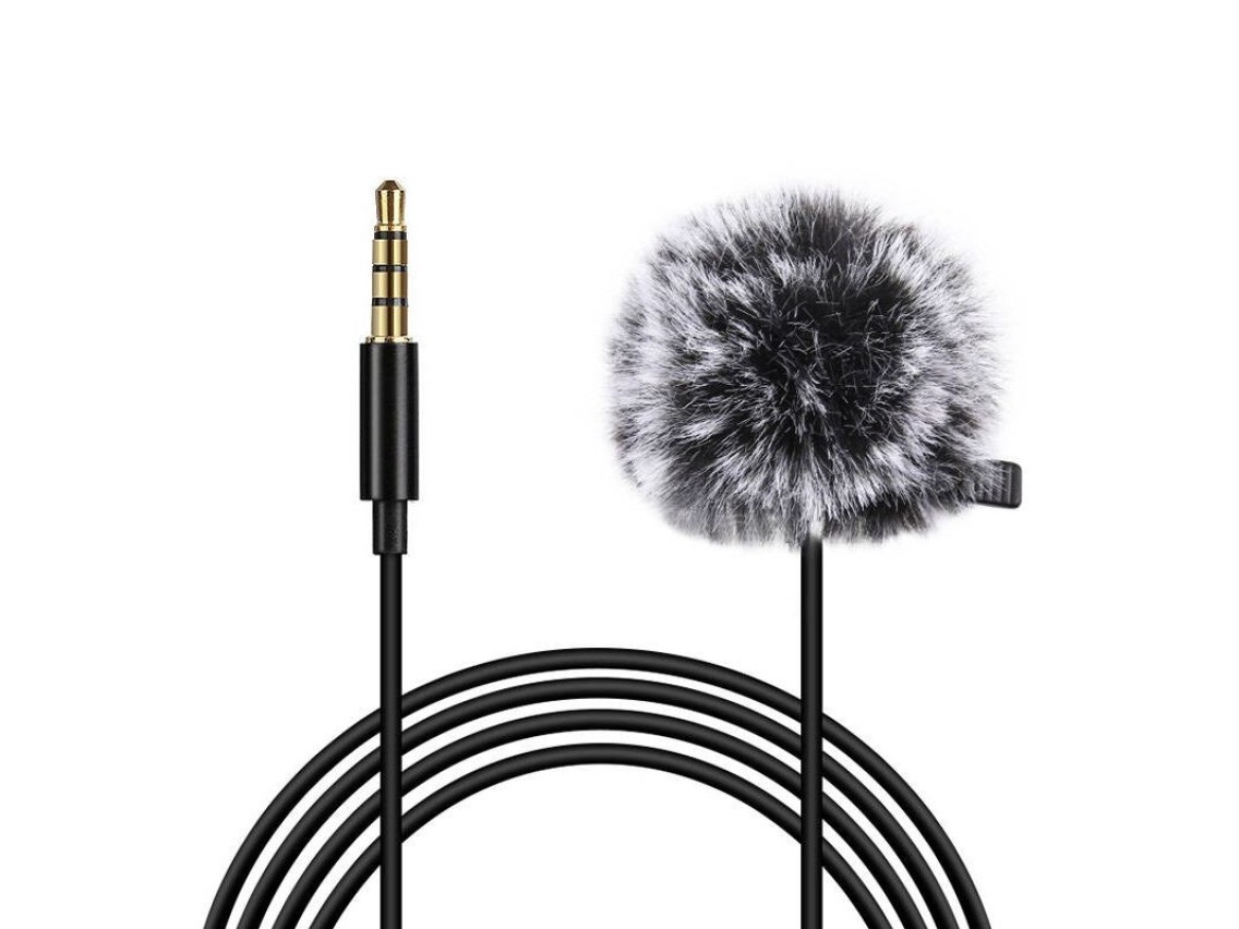 Microphone Jack Puluz 1.5m jack 3.5mm PU424