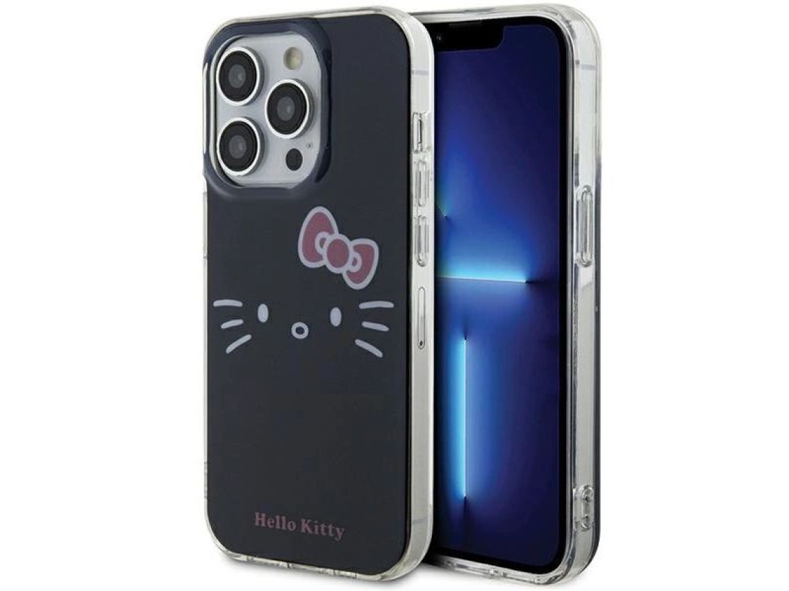Hello Kitty IML Kitty Face case for iPhone 13 Pro / 13 - black