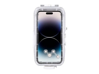 Capa imperme�vel de pl�stico Puluz para iPhone 15 Plus/15 Pro Max/14 Plus/14 Pro Max/13 Pro Max/12 P