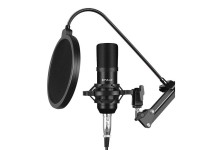 Microfone condensador Puluz PU612B para estúdio e transmissão. Microfone condensador Puluz PU612B para estúdio e transmissão.