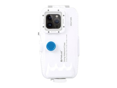 Capa imperme�vel de pl�stico Puluz para iPhone 15 Plus/15 Pro Max/14 Plus/14 Pro Max/13 Pro Max/12 P