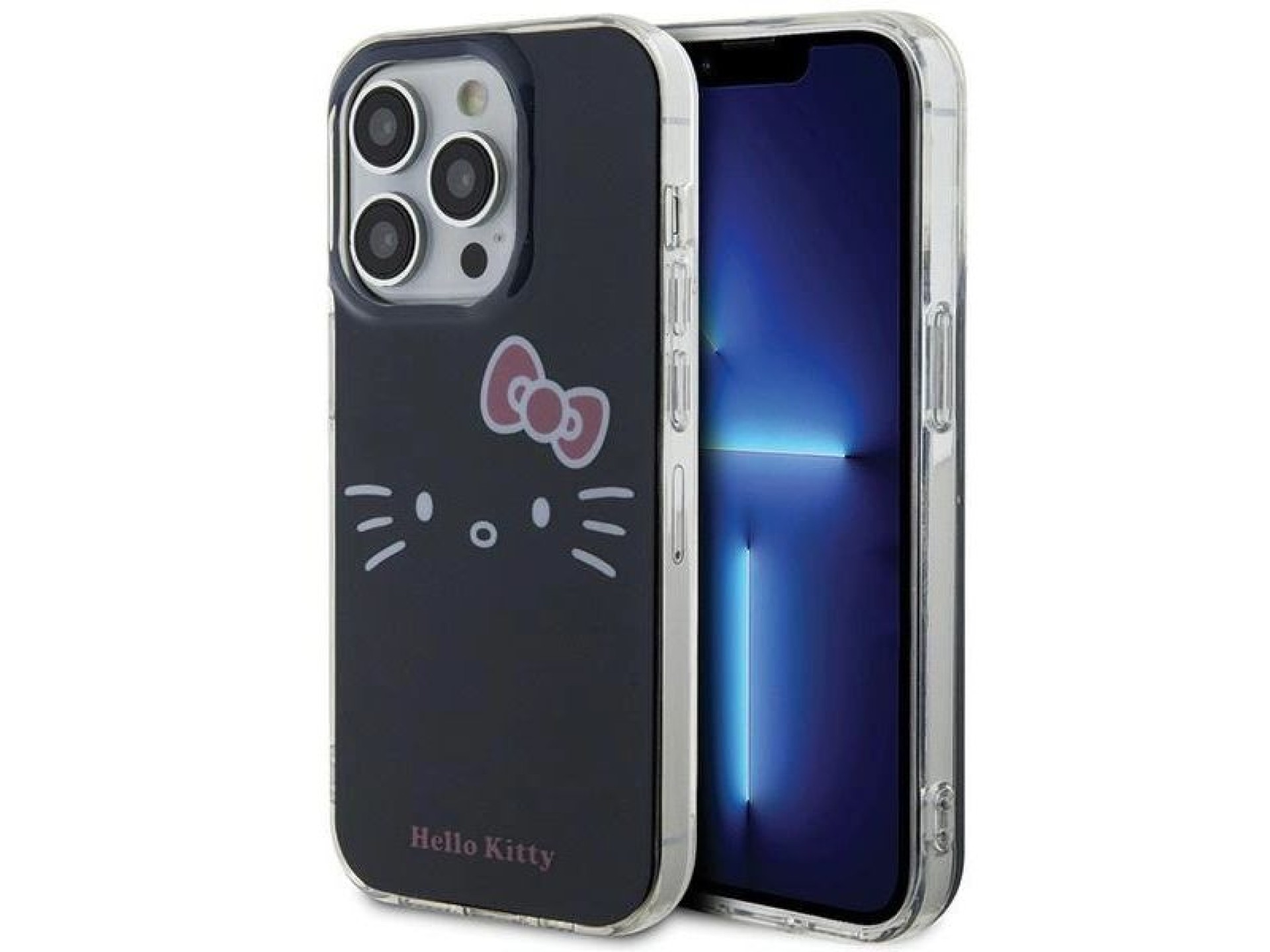 Hello Kitty IML Kitty Face case for iPhone 14 Pro - black