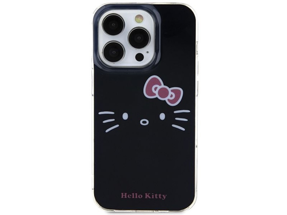 Hello Kitty IML Kitty Face case for iPhone 14 Pro - black