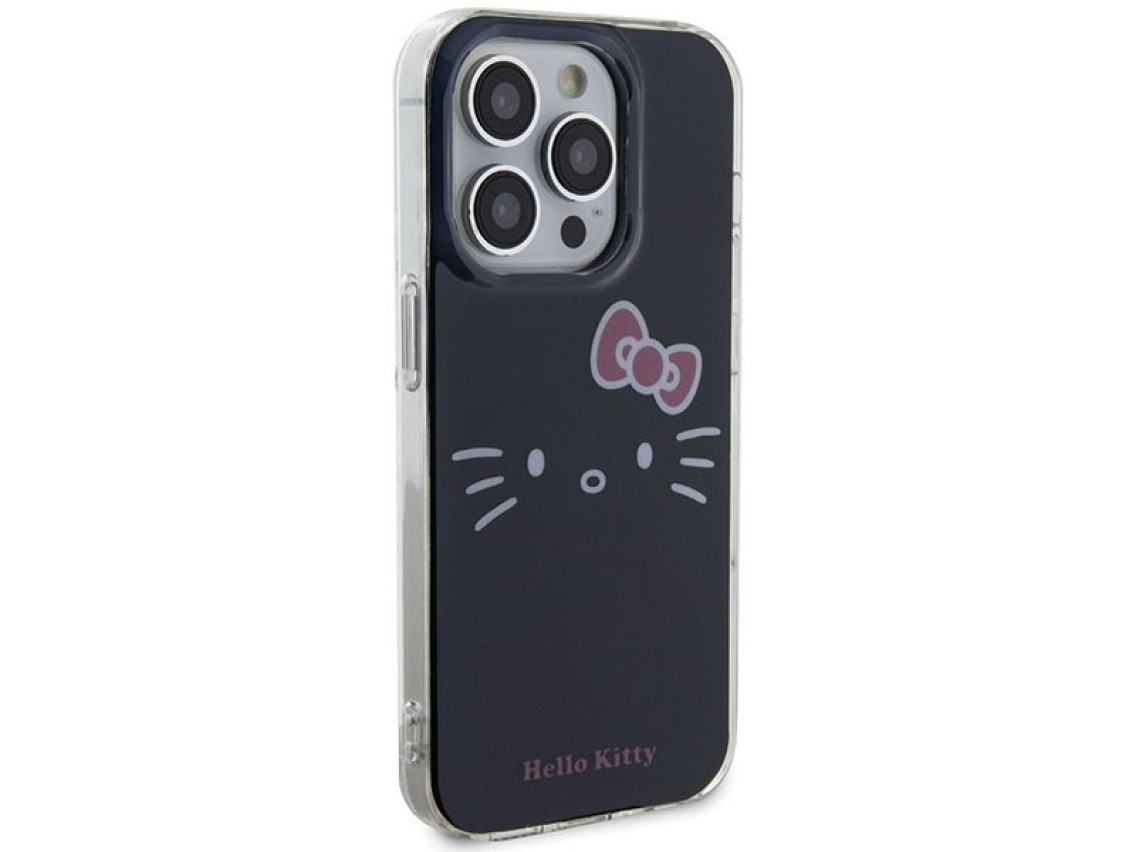 Hello Kitty IML Kitty Face case for iPhone 14 Pro - black