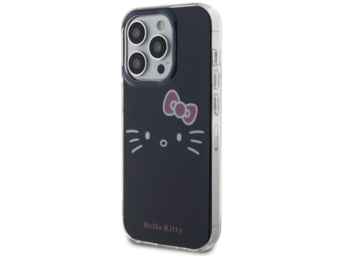 Hello Kitty IML Kitty Face case for iPhone 14 Pro Max - black