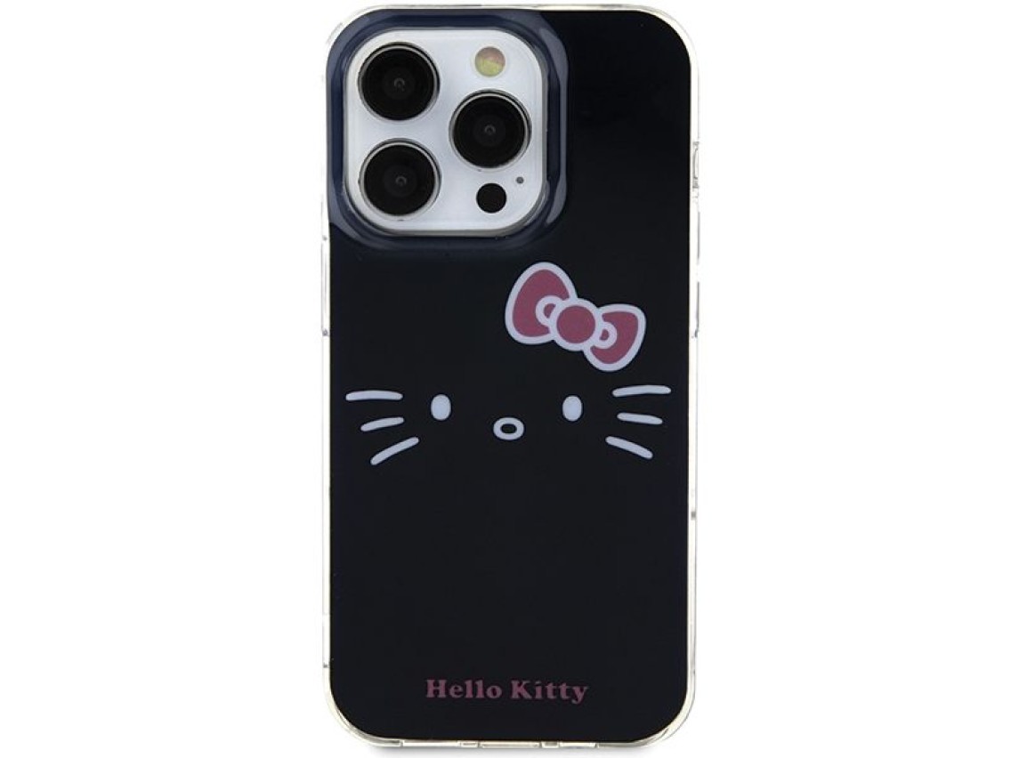 Hello Kitty IML Kitty Face case for iPhone 14 Pro Max - black